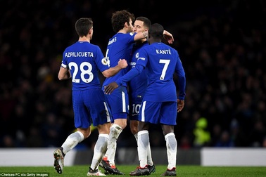 Chelsea 3-0 West Brom: Cú đúp của Hazard