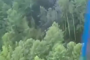 Hiện trường vụ tai nạn máy bay An-24 ở Nga, dường như không ai sống sót