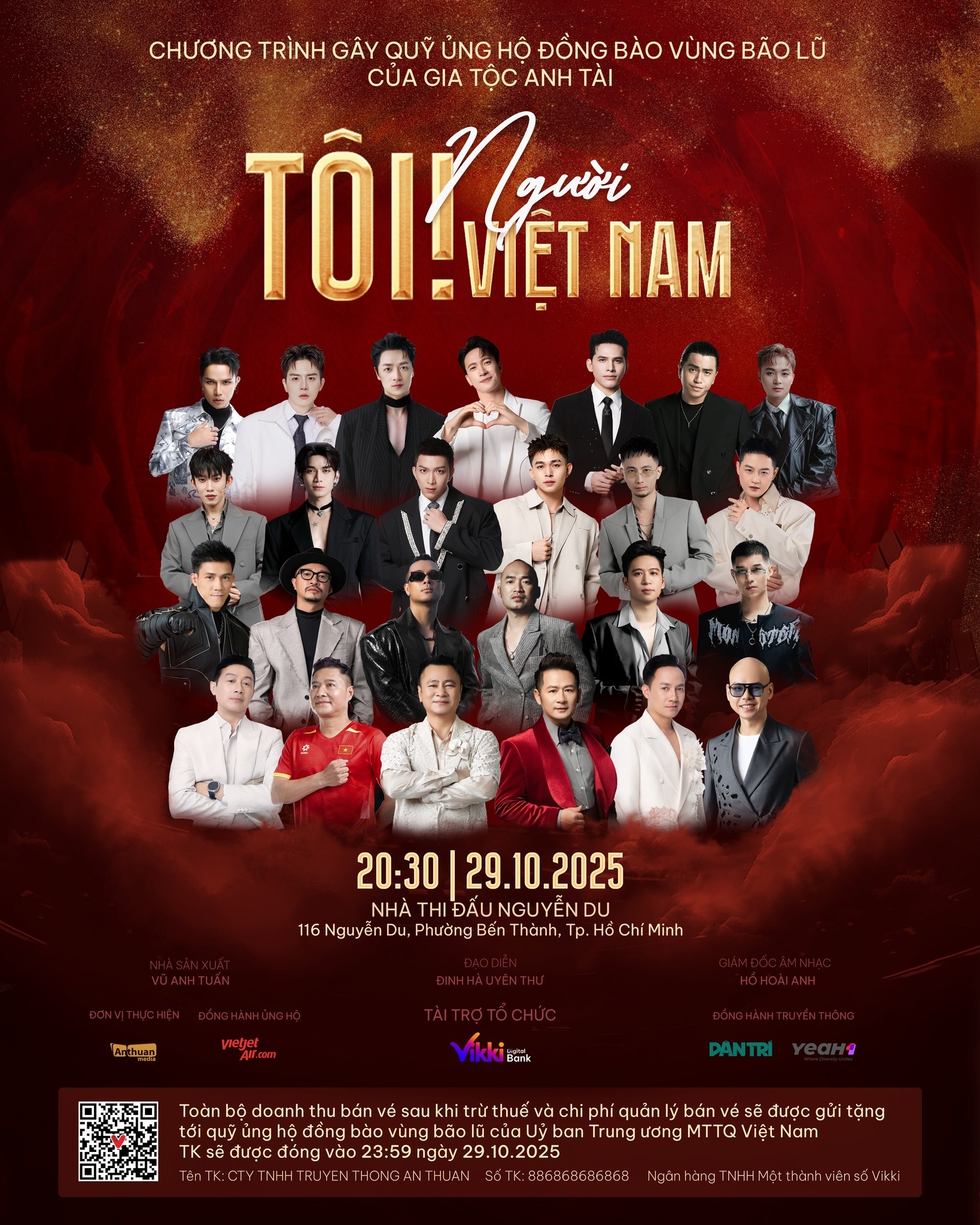 Tôi! Người Việt Nam: Dàn sao góp toàn bộ doanh thu ủng hộ vùng bão lũ - 1