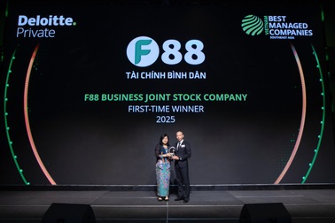 F88 được Deloitte trao danh hiệu “Doanh nghiệp Việt Nam được quản trị tốt nhất 2025”