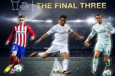 Danh sách rút gọn Cầu thủ xuất sắc nhất châu Âu: Không có Messi