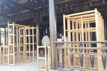 Gấp rút trùng tu Nhà Văn hóa - Thư viện mang tên Đại tướng Lê Đức Anh