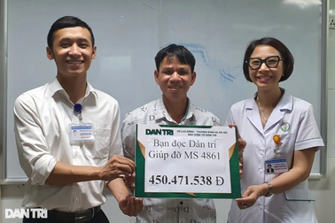 Bạn đọc Dân trí giúp đỡ chị em bé gái gặp tai nạn hơn 450 triệu đồng