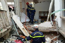 Đoàn cứu hộ Việt Nam nỗ lực đưa nạn nhân 14 tuổi ra khỏi đống đổ nát