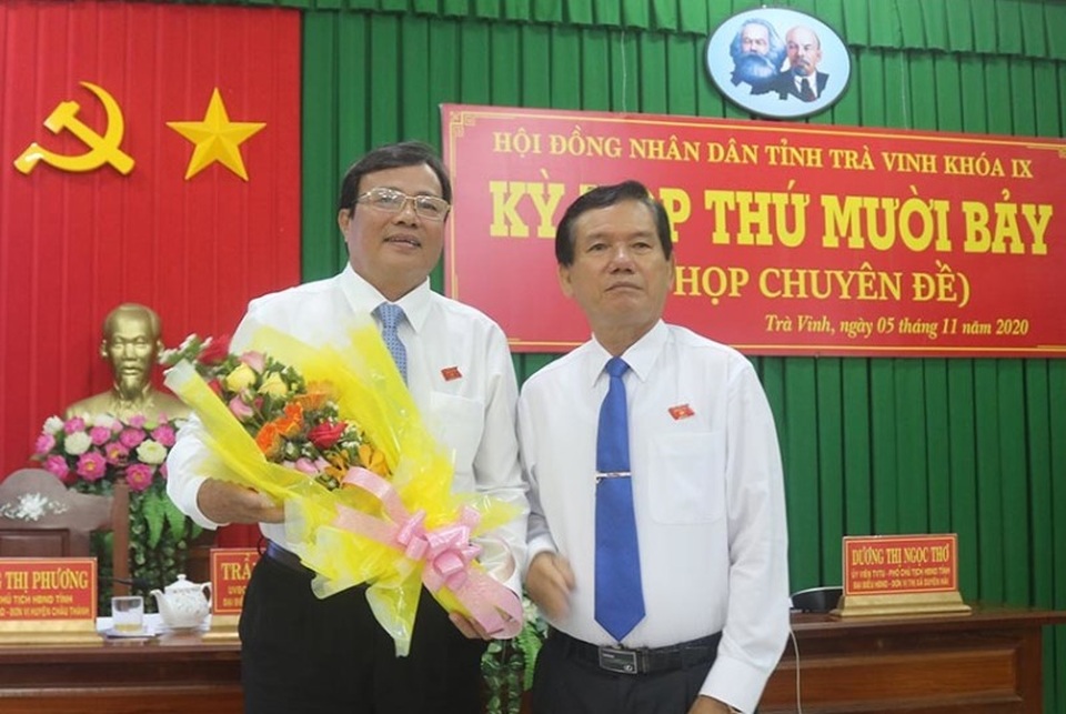 Ông Lê Văn Hẳn được bầu làm Chủ tịch UBND tỉnh Trà Vinh - 1 Ông Lê Văn Hẳn được bầu làm Chủ tịch UBND tỉnh Trà Vinh - 1