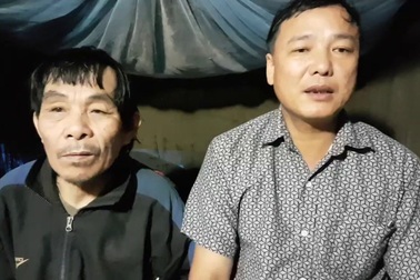 Ông Hiến trao đổi với PV về hoàn cảnh của ông Lộc