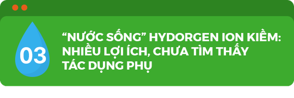 “Nước sống” hydrogen ion kiềm chăm sóc da hiệu quả, được bác sĩ khuyên dùng - 7 “Nước sống” hydrogen ion kiềm chăm sóc da hiệu quả, được bác sĩ khuyên dùng - 7