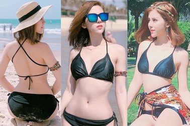 Vẻ đẹp cuốn hút đậm "chất Tây" của nữ sinh trường Báo