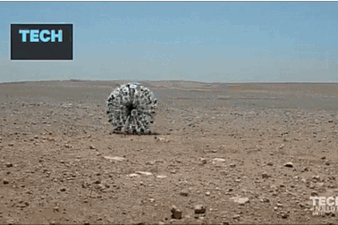 Thiết bị phá mìn sáng tạo hình trái bóng