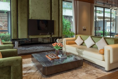 Bên trong biệt thự mẫu đa công năng tại Flamingo Golden Hill