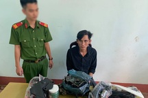 Bắt đối tượng chuyên rình ô tô dừng đỗ để cướp tài sản