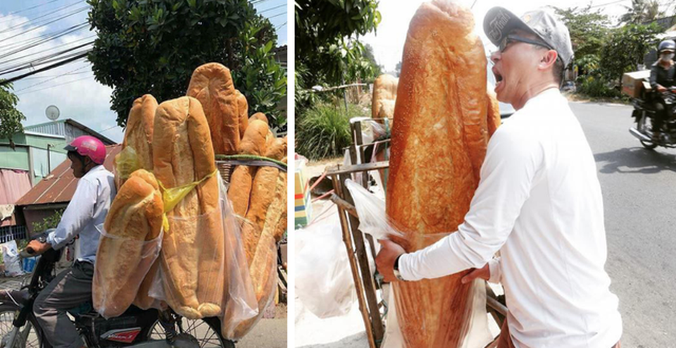 Báo nước ngoài giới thiệu bánh mỳ khổng lồ Việt Nam - 1 Báo nước ngoài giới thiệu bánh mỳ khổng lồ Việt Nam - 1