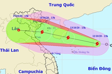 Áp thấp nhiệt đới đã mạnh lên thành cơn bão số 7