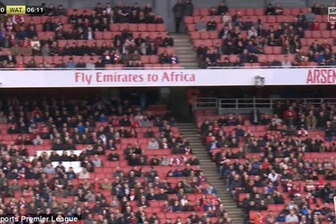 SVĐ Emirates vắng vẻ lạ lùng, Arsenal chạnh lòng