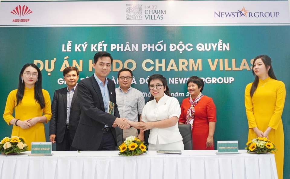 Newstargroup phân phối độc quyền dự án Hado Charm Villas - 1 Newstargroup phân phối độc quyền dự án Hado Charm Villas - 1
