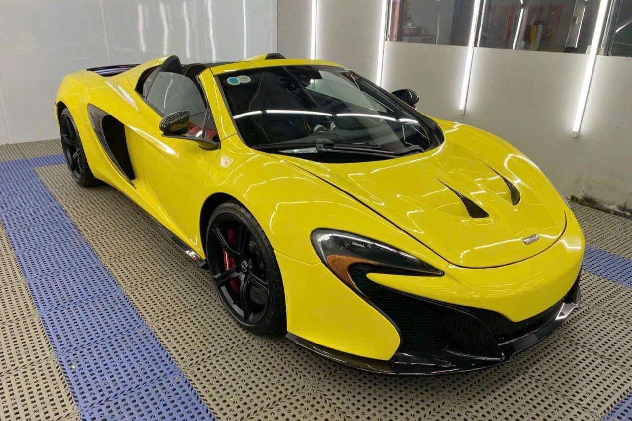 Từng bị Phan Công Khanh lừa cầm cố, xe McLaren 650S được rao bán giá 