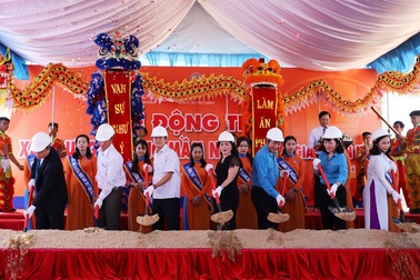 Kim Oanh Group xây trường mầm non cho con em công nhân lao động