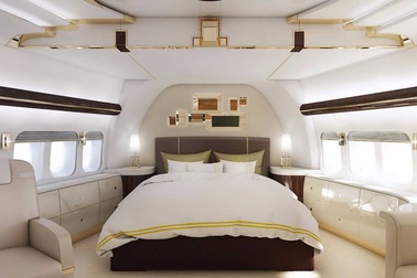 Ngắm siêu chuyên cơ "sang chảnh" hơn cả chiếc Trump Force One