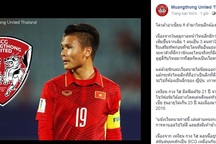 Thêm một CLB Thái Lan muốn có Quang Hải?