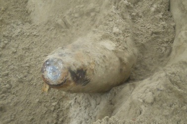 Phát hiện quả bom nặng 6 tạ