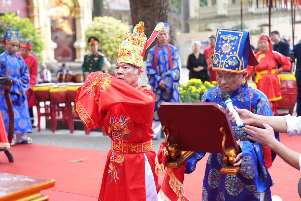 Hoàng thành Thăng Long tổ chức khai xuân tưởng nhớ các bậc tiên đế - 4