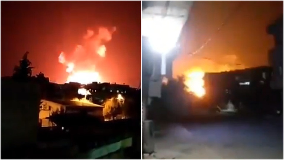Tấn công bằng tên lửa nhằm vào hàng loạt căn cứ quân sự Syria - 1 Tấn công bằng tên lửa nhằm vào hàng loạt căn cứ quân sự Syria - 1