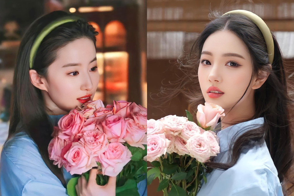 Lưu Diệc Phi cầm hoa và loạt trào lưu chụp ảnh hot nhất năm 2023 - 1 Lưu Diệc Phi cầm hoa và loạt trào lưu chụp ảnh hot nhất năm 2023 - 1