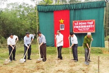 Nghệ An: Hơn 20 tỉ đồng xây dựng, sửa chữa nhà ở cho thân nhân liệt sĩ