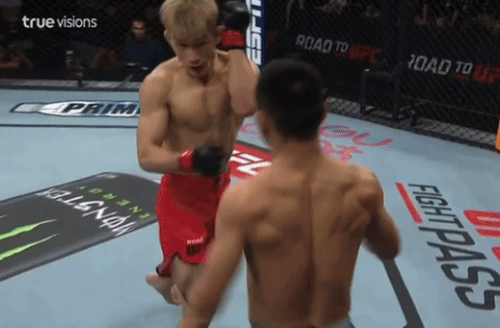 Durchschlagender Sieg über japanischen Gegner, vietnamesischer Boxer kommt UFC näher - 1 Thắng vang dội đối thủ Nhật Bản, võ sĩ Việt Nam tiến gần tới UFC - 1