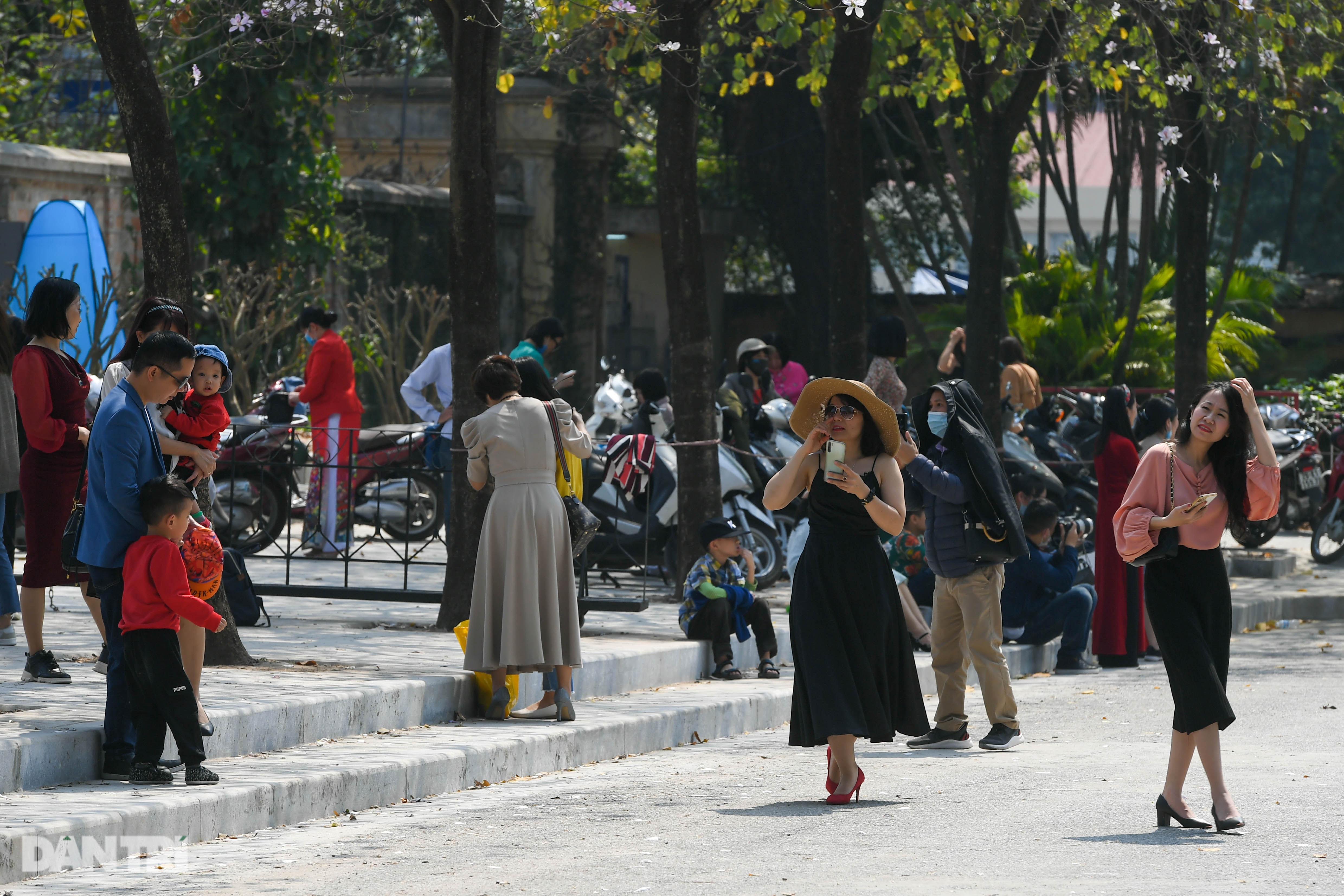 Mê mẩn cùng hoa ban Tây Bắc, người dân thủ đô lơ là phòng dịch Covid-19 - 8 Mê mẩn cùng hoa ban Tây Bắc, người dân thủ đô lơ là phòng dịch Covid-19 - 8