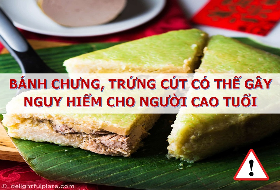 Rủi ro ngày Tết với người già: Bánh chưng, trứng cút cũng có thể gây nguy hiểm - 1