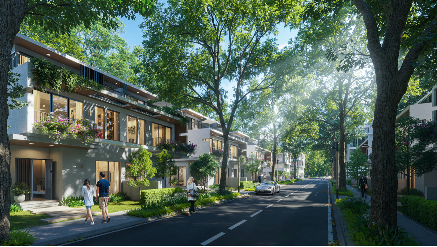 Eiendomsprosjekt med 7 etasjer med grøntområder vises - 3 Xuất hiện dự án bất động sản có 7 tầng cây xanh - 3