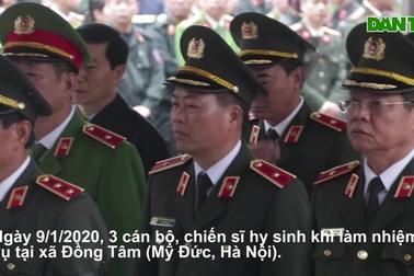 Thủ tướng viếng 3 liệt sĩ hy sinh ở Đồng Tâm