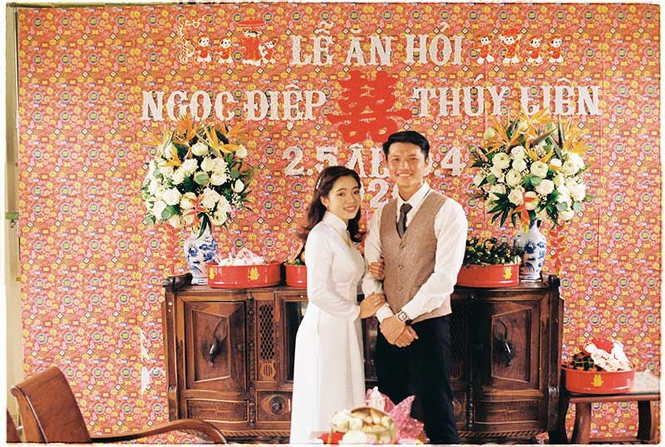 Đám hỏi đậm chất hoài cổ của cặp đôi yêu nhau 10 năm - 2 Đám hỏi đậm chất hoài cổ của cặp đôi yêu nhau 10 năm - 2