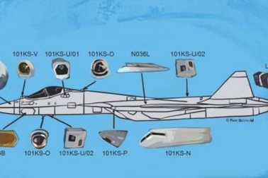 Tiết lộ chi tiết bên trong về tiêm kích PAK T-50