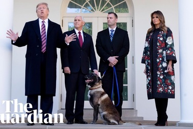 Ông Trump tiếp “đặc vụ 4 chân” trong chiến dịch tiêu diệt thủ lĩnh IS