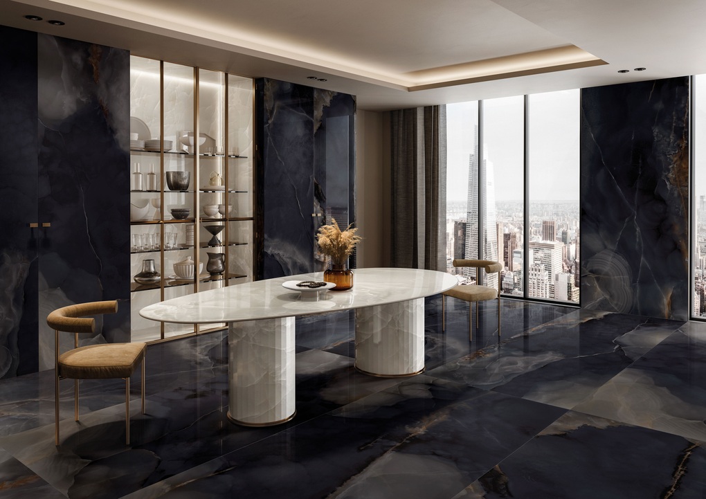Gạch marble màu lạ khuấy động xu hướng nội thất châu Âu - 3 Gạch marble màu lạ khuấy động xu hướng nội thất châu Âu - 3