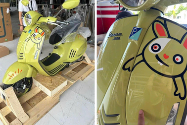 Vespa 946 bản kỷ niệm được đại lý chào giá ngang một chiếc Mazda3