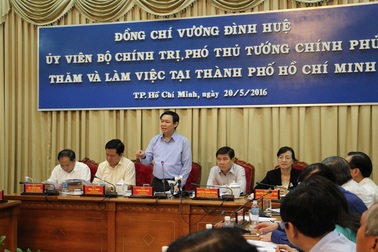 Phó Thủ tướng “thúc” TPHCM trình đề án thí điểm cơ chế đặc thù