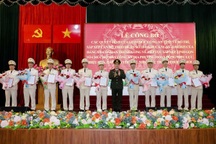 Trưởng công an cấp huyện ở Hải Dương và Hưng Yên nhận nhiệm vụ mới từ 1/3