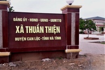 Bí thư, Chủ tịch và loạt cán bộ ở một xã bị cách chức, kỷ luật