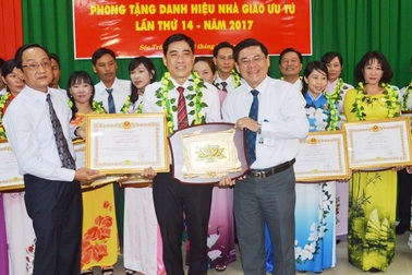 Người khởi xướng nhiều phong trào thiết thực trong trường học