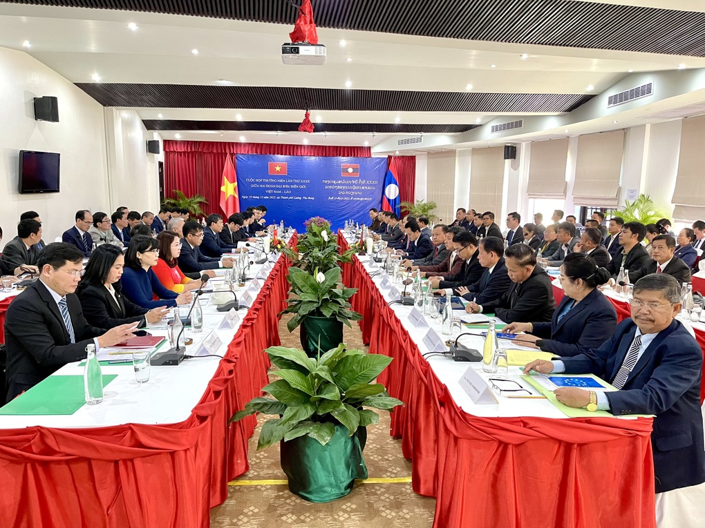 Đoàn đại biểu biên giới Việt Nam - Lào họp thường niên lần thứ XXXII - 2 Đoàn đại biểu biên giới Việt Nam - Lào họp thường niên lần thứ XXXII - 2
