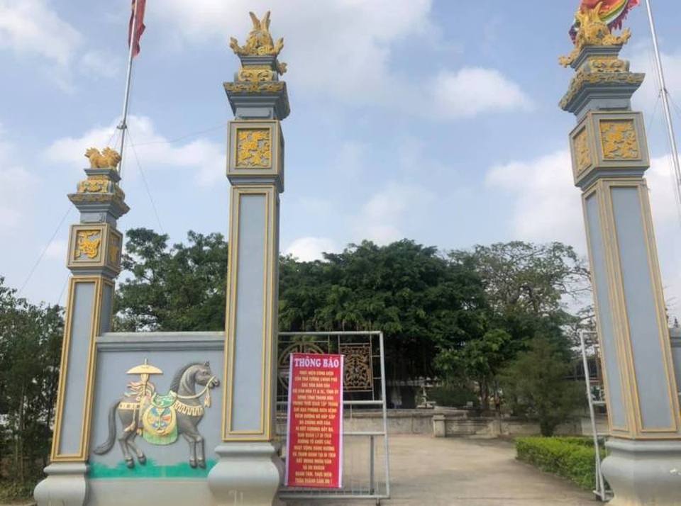 Thanh Hóa: Không tổ chức lễ khai ấn, phát ấn Đền Trần - 2 Thanh Hóa: Không tổ chức lễ khai ấn, phát ấn Đền Trần - 2