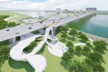 Hà Nội khởi công cầu Trần Hưng Đạo bắc qua sông Hồng