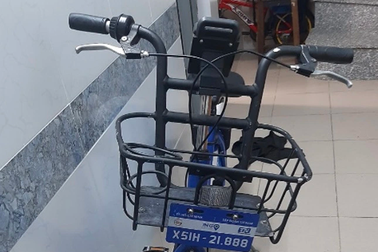 Xe đạp công cộng biển số đẹp ở TPHCM bị mất trộm