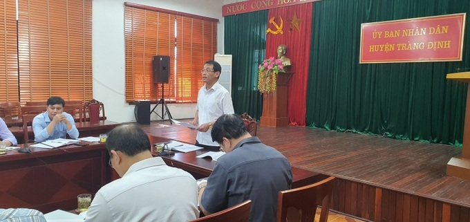 Phó Trưởng Ban Chỉ đạo các Chương trình MTQG- Giám đốc Sở LĐ-TB&XH làm Trưởng đoàn đi kiểm tra các Chương trình MTQG tại huyện Tràng Định.
