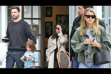 Kourtney Kardashian đi ăn cùng tình cũ