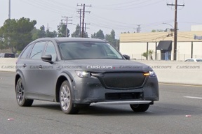 Mẫu ô tô điện hoàn toàn mới của Mazda bị "tóm gọn" tại Mỹ