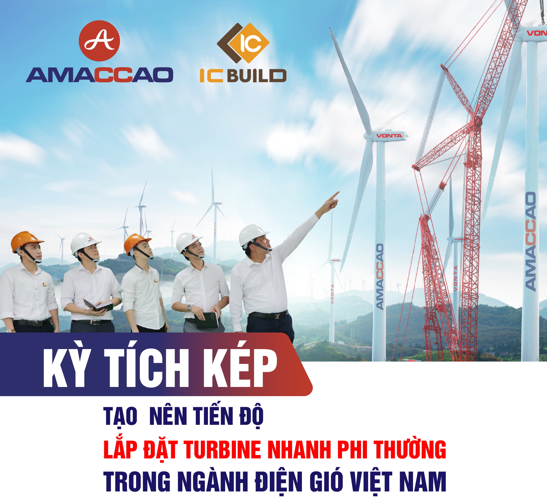 Kỳ tích kép tạo nên tiến độ lắp đặt turbine nhanh phi thường trong ngành điện gió Việt Nam